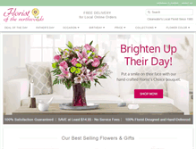 Tablet Screenshot of floristsclearwater.com
